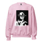 Roze sweater met Tupac opdruk